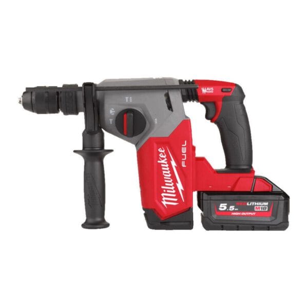 Акумулаторен перфоратор Milwaukee M18FHX-0, 18V, SDS-plus, 2.5J, 26mm