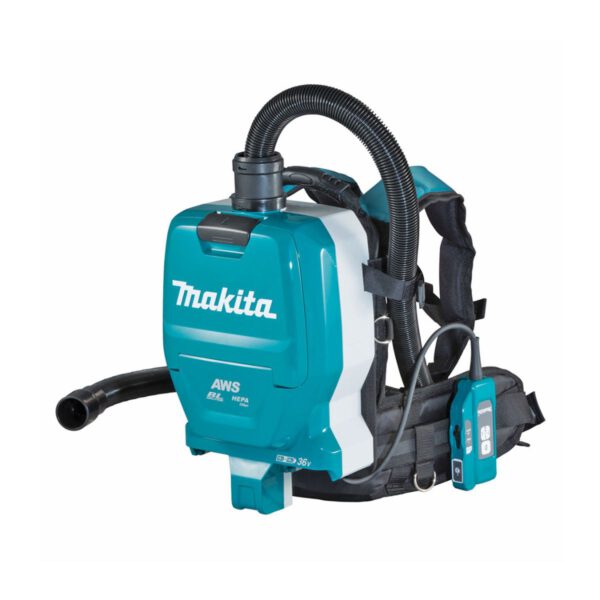 Гръбна прахосмукачка Makita DVC265ZXU 18V+18V