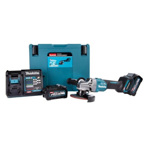 Комплект ъглошлайф Makita GA005GM201 125mm