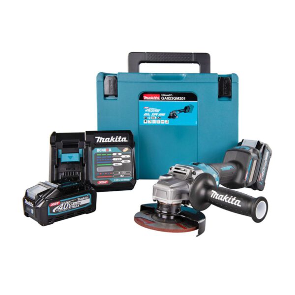 Комплект ъглошлайф Makita GA023GM201 125mm