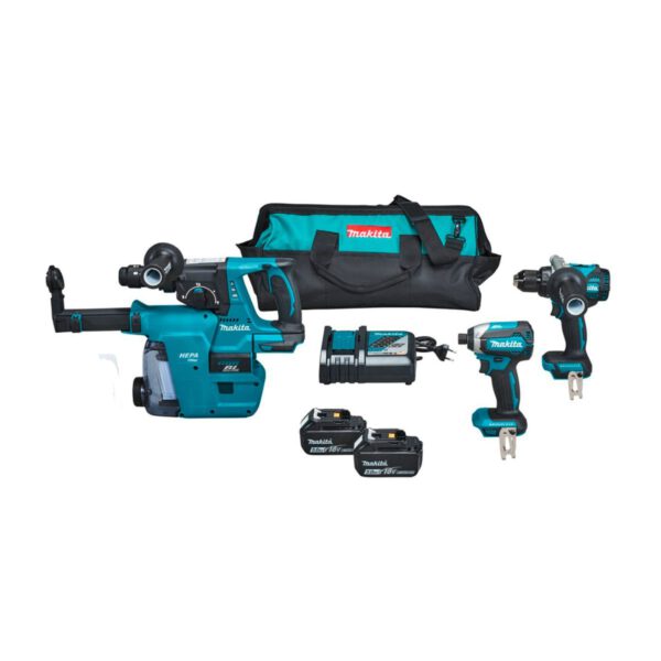 Комплект акумулаторни безчеткови машини Makita DLX3154TX1 / 18V - LXT