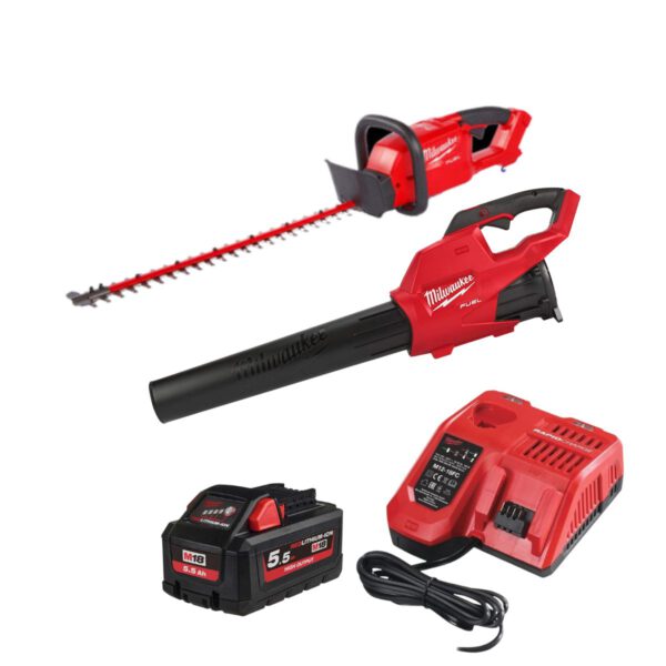 Комплект акумулаторни градински машини Milwaukee M18FPP2OPL4-551