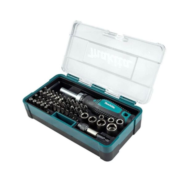 Комплект битове с отвертка и магнитен държач Makita B-36170, 47 части