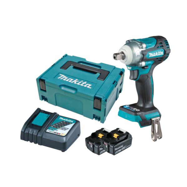 Комплект ударен гайковерт Makita DTW301RTJ 330Nm 1/2"