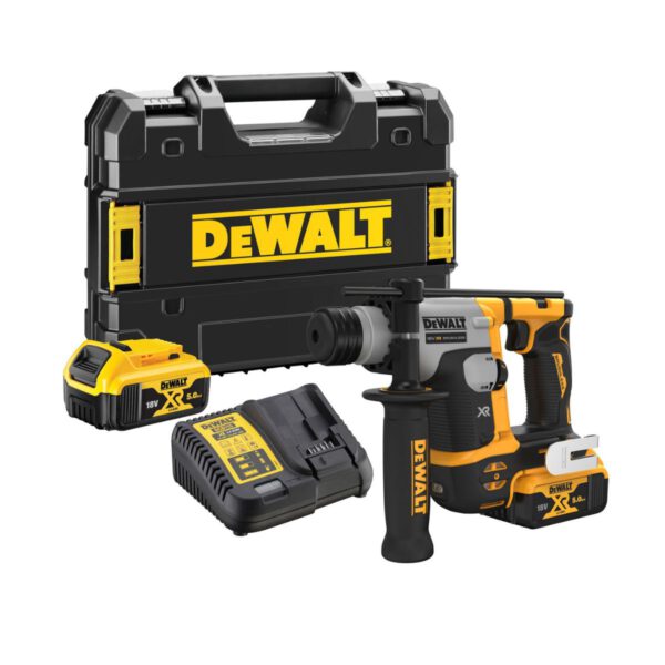 Акумулаторен безчетков перфоратор DeWALT DCH172P2 / SDS-plus, 18 V, 1.4 J