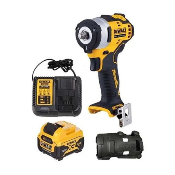 Акумулаторен безчетков гайковерт DeWALT DCF901P1G ,12 V, 340 Nm, 1/2",