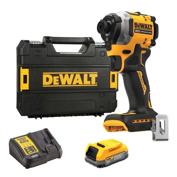 Акумулаторен ударен винтоверт DeWALT DCF850E1T, безчетков 18V, 206Nm