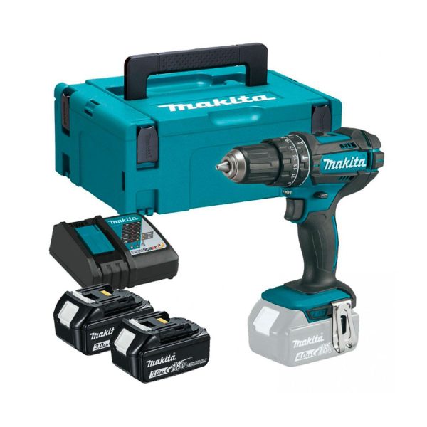 Акумулаторен ударен винтоверт Makita DHP482RFE 18V