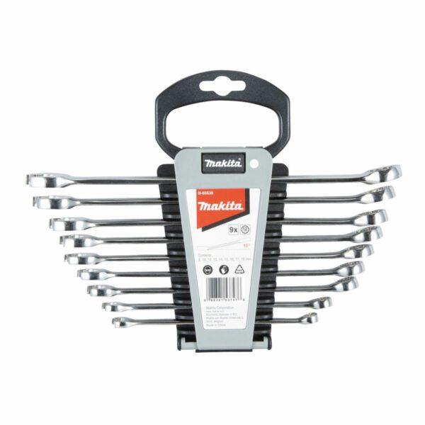 Комплект гаечни ключове Makita B-65539 - 9 части