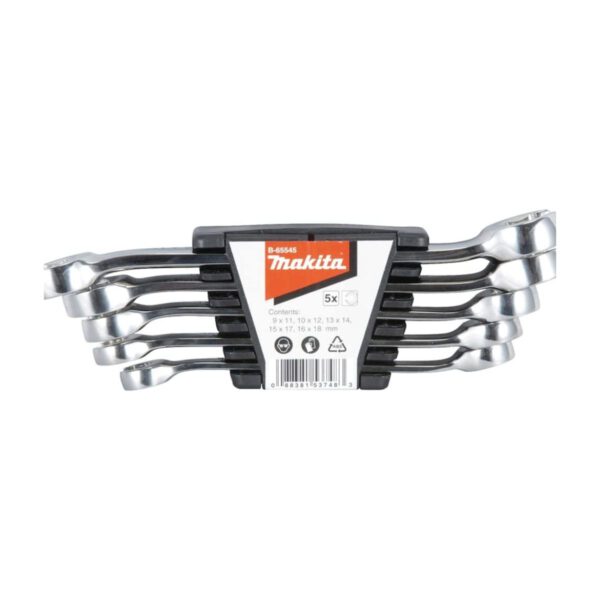 Комплект гаечни ключове Makita B-65545 - 5 части