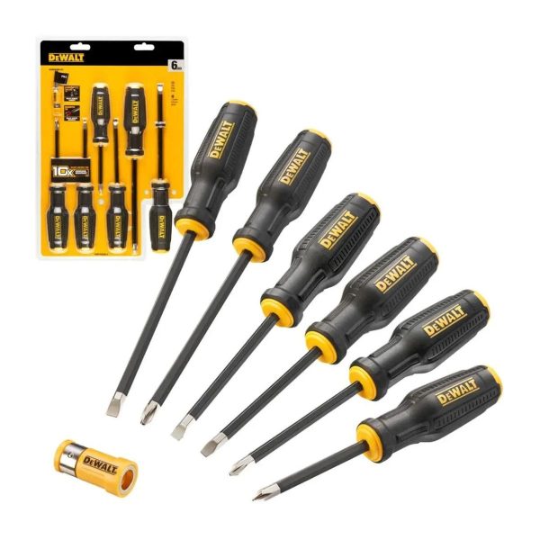 Комплект отвертки с магнетизатор DeWALT DWHT62056-0 - 6 бр