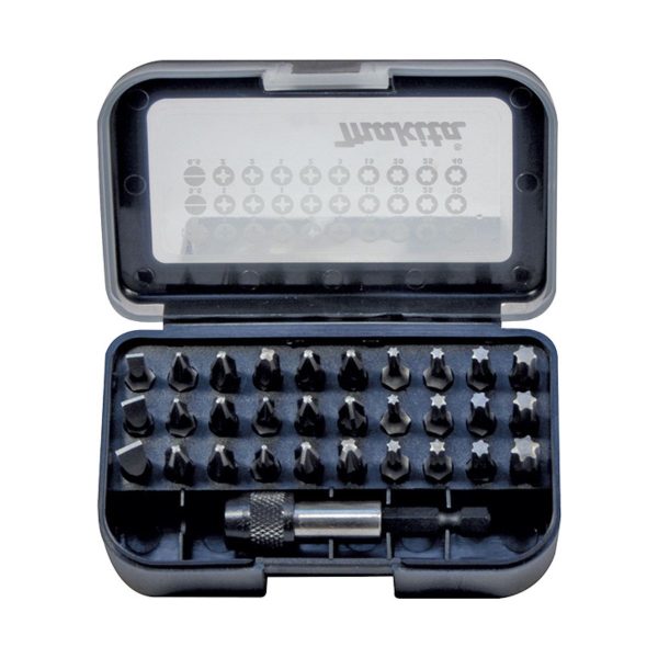 Комплект накрайници / битове Makita D-30667 с магнитен държач, 31 части