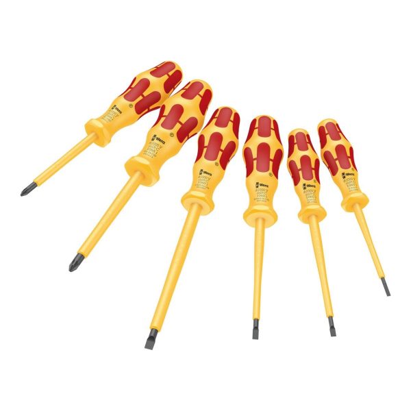 Комплект отвертки Wera 051576 VDE Kraftform 1000V 116x i/6 - 6 бр