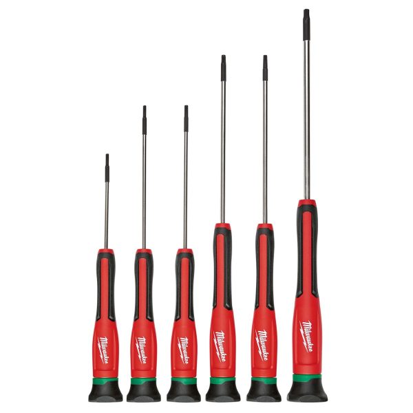 Milwaukee Комплект прецизни отвертки, Torx, 6 броя