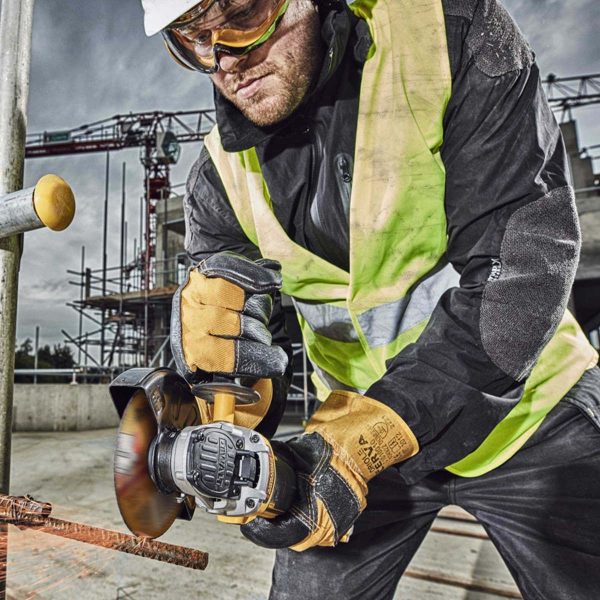 Акумулаторен безчетков ъглошлайф DeWALT DCG406NT, ф 125 мм, 18 V