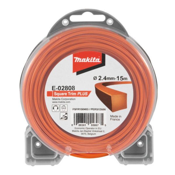 Корда за тример Makita E-02808, 15м, 2.4мм