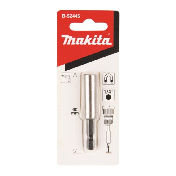 Магнитен адаптор за накрайници Makita B-52445, 60мм, 1/4"