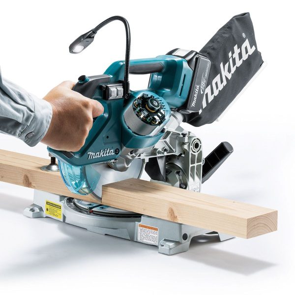 Акумулаторен настолен циркуляр Makita DLS600Z, 18 V, 165 мм