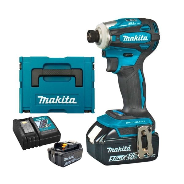 Акумулаторен ударен гайковерт Makita DTD172RTJ, 18 V, 180 Nm, 1/4", 5 Ah