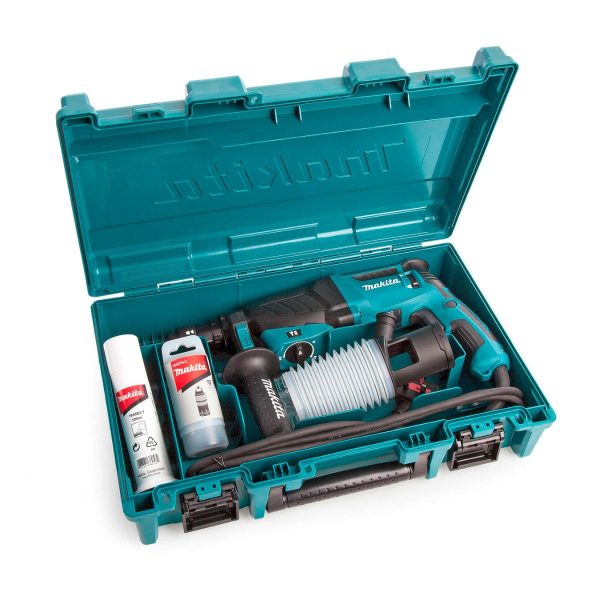 Електрически перфоратор Makita HR2630T, 800 W, 2.4 J, SDS-PLUS