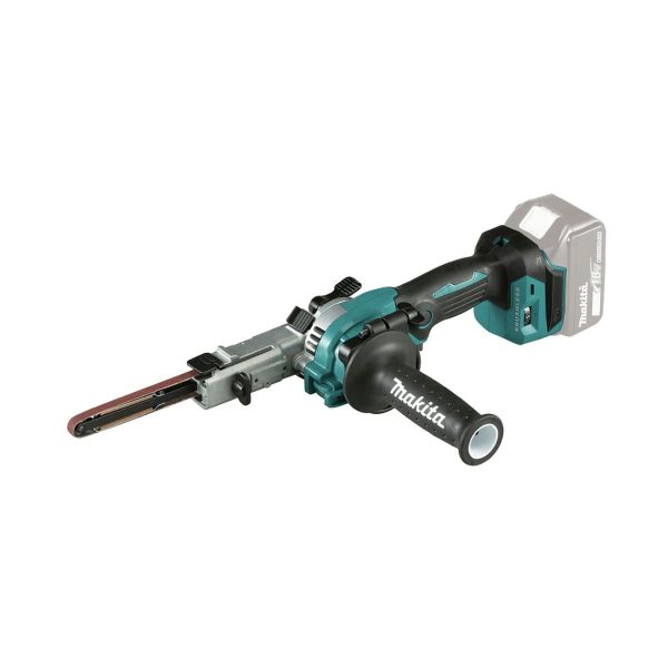 Лентов акумулаторен шлайф Makita DBS180Z, 18 V, 9x533 мм