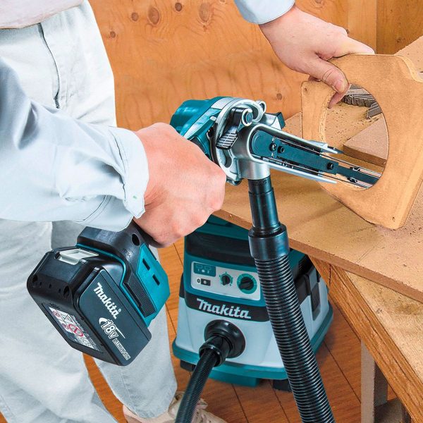Лентов акумулаторен шлайф Makita DBS180Z, 18 V, 9x533 мм
