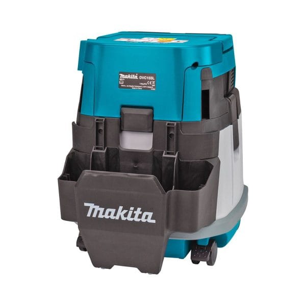 Makita Акумулаторна прахосмукачка DVC155LZ, 18 + 18V, 15/12 L, 11 kPa