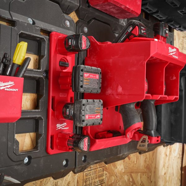 Стойка за батерии Milwaukee M12 Packout 4932480708