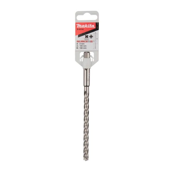 Свредло за бетон Nemesis || Makita B-58104, 165 x 8 мм, SDS-Plus
