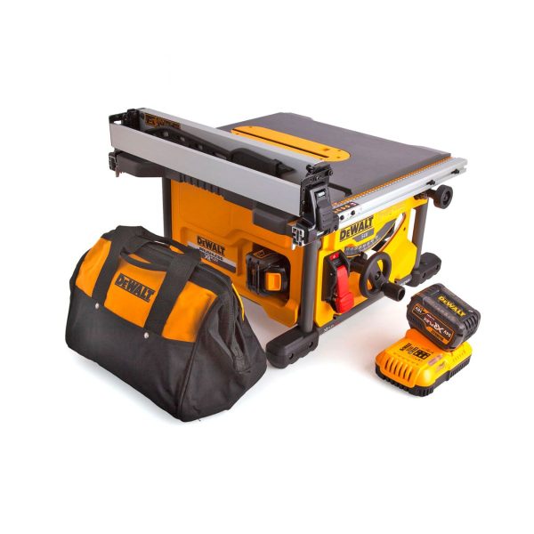 Акумулаторен настолен циркуляр DeWALT DCS7485T2, 54 V, 210 мм