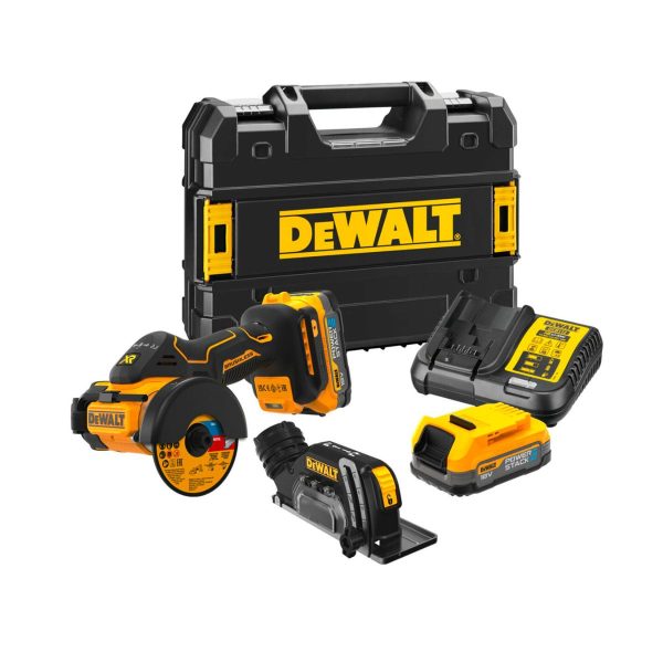 Акумулаторен ръчен циркуляр DeWALT DCS438E2T, 18 V, 76 мм, 2.0 Ah