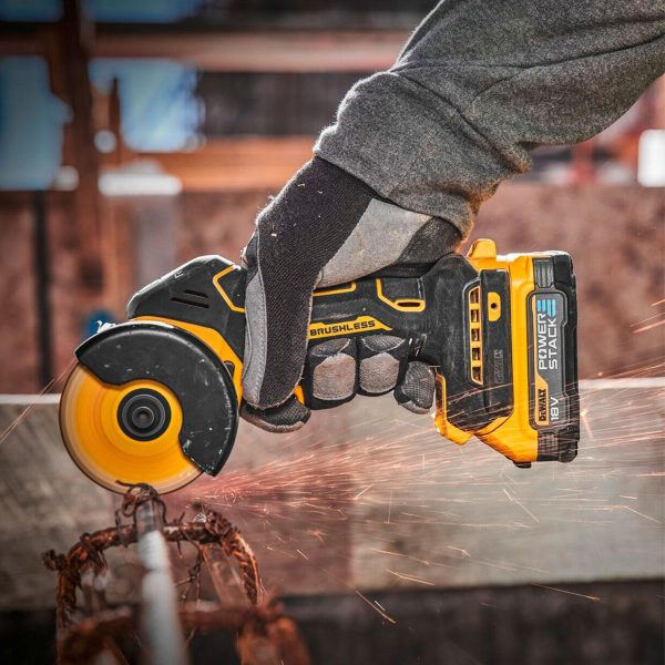 Акумулаторен ръчен циркуляр DeWALT DCS438E2T, 18 V, 76 мм, 2.0 Ah