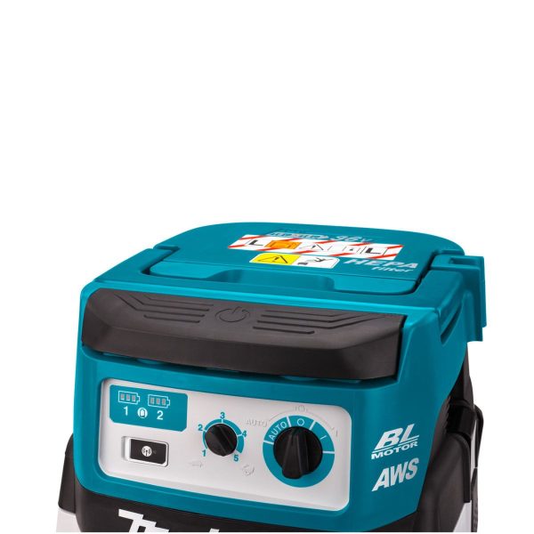 Акумулаторна прахосмукачка Makita DVC157LZX3, 18+18 V, 15L