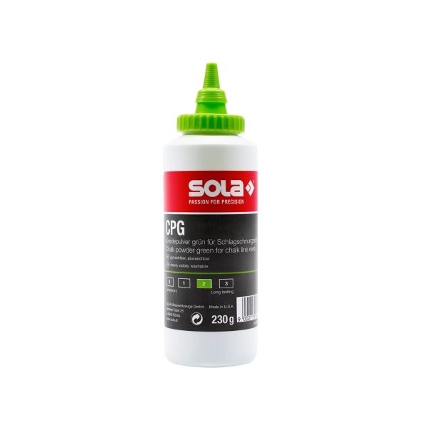 Боя за маркиращ конец Sola CPG 230, 66153101, 230 гр, зелен
