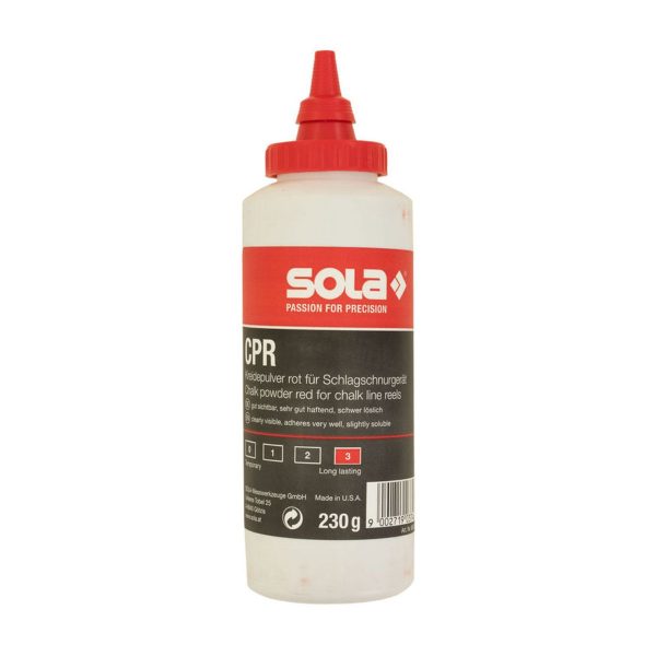 Боя за маркиращ конец Sola CPR 230, 66152101, 230 гр, червен