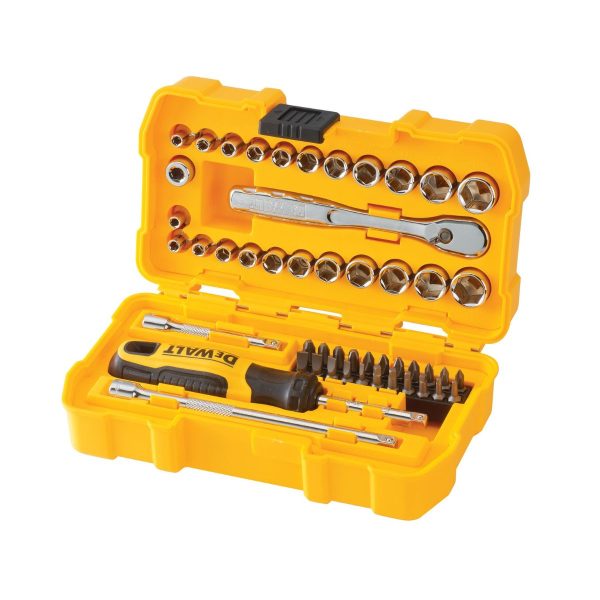 Комплект гедоре DeWALT DWMT81610-0, 50 части, 1/4"
