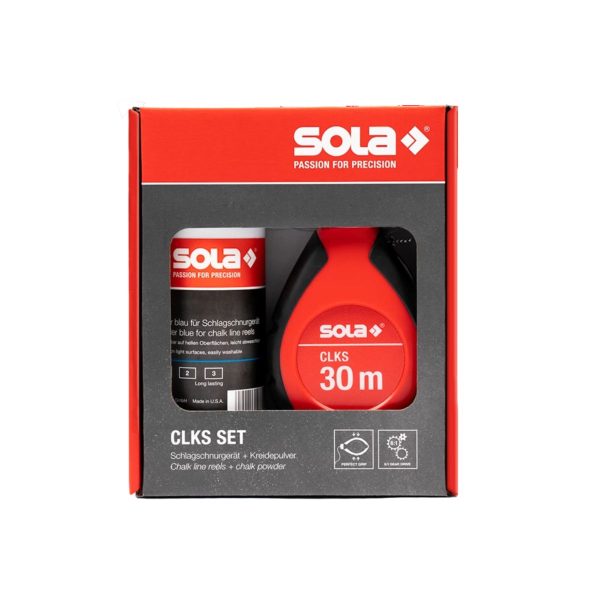 Комплект маркиращ конец и прах Sola CLKS SET B, 66114143, 30 м, син