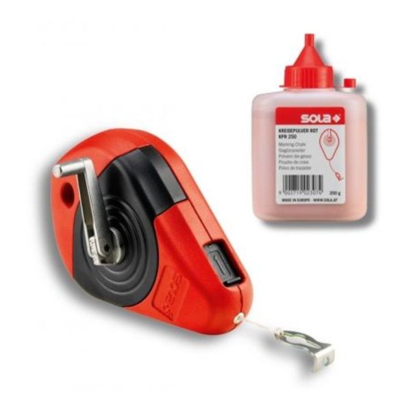 Комплект маркиращ конец и прах Sola CLP 30 SET R, 66110642, 30 м, червен