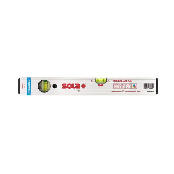 Магнитен алуминиев нивелир Sola MRMI 40, 1490501, 40 см