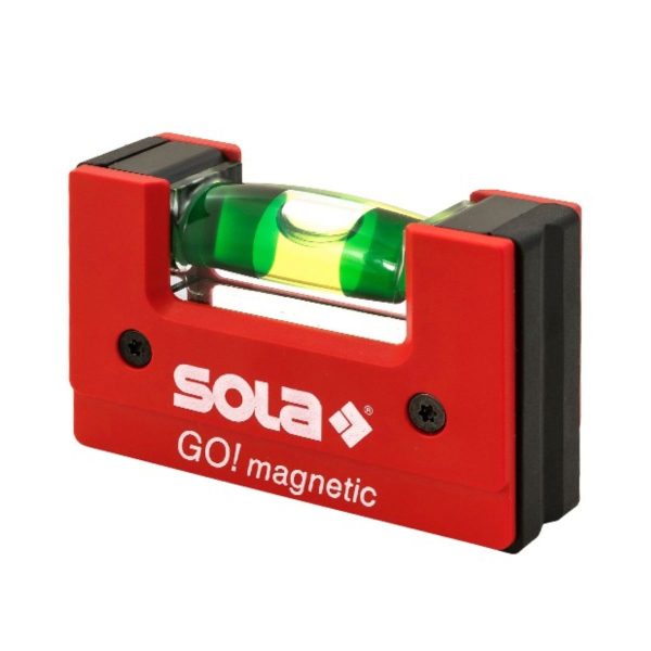 Мини магнитен нивелир Sola GO! magnetic, 1621101, 68 мм