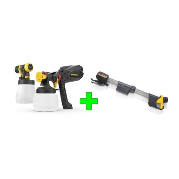 Пистолет за боядисване на латекс WAGNER W575 FLEXIO + Удължител 30см 2361756