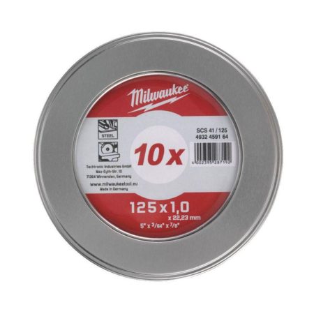 Тънък диск за метал Milwaukee PRO+ 4932478998, 125 мм, 10 бр