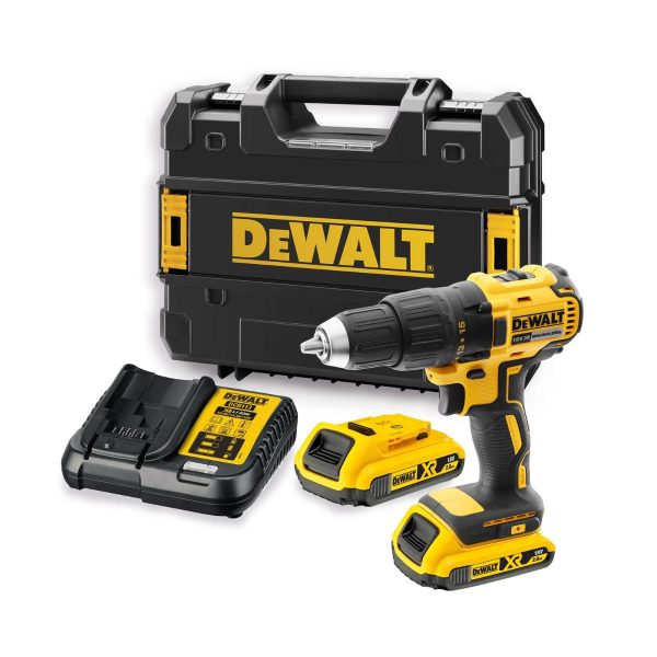 Акумулаторен безчетков винтоверт DeWalt DCD777D2T, 18V, 65Nm, XR