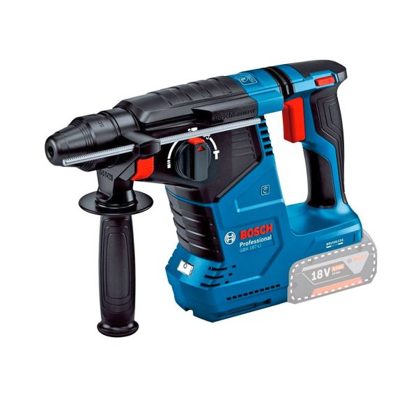 Акумулаторен перфоратор Bosch GBH 187-LI, 18 V, 2.4 J