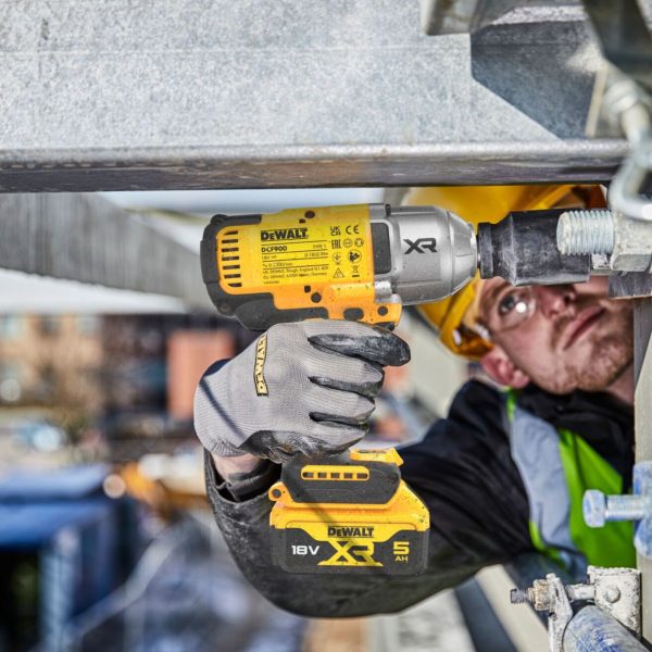 Акумулаторен ударен гайковерт DeWALT DCF900N, 18 V, 1898 Nm, 1/2″