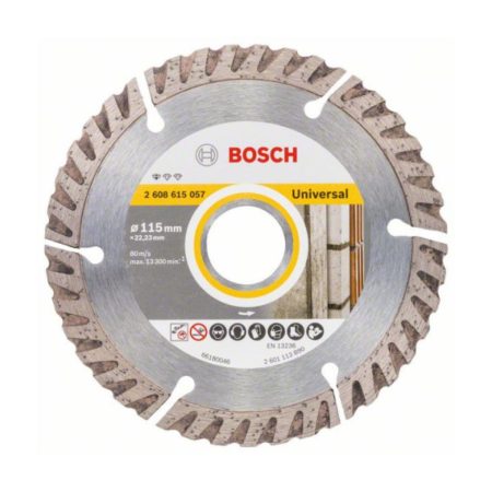 Диамантен диск Bosch 2608615057 Standart For Universal, 115 мм