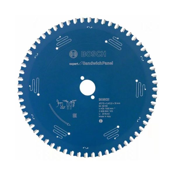 Диск за циркуляр Bosch Expert For SandwichPanel 2608644145, 270 мм