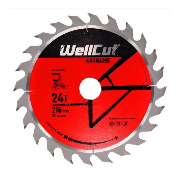 Диск за циркулярен трион WellCut WC-M2163024, 216 x 30 мм