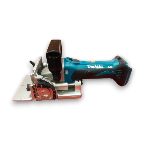 Фреза дърводелска за сглобки тип бисквитки Makita DPJ180Z, 18 V, 100 мм, ВТОРА УПОТРЕБА