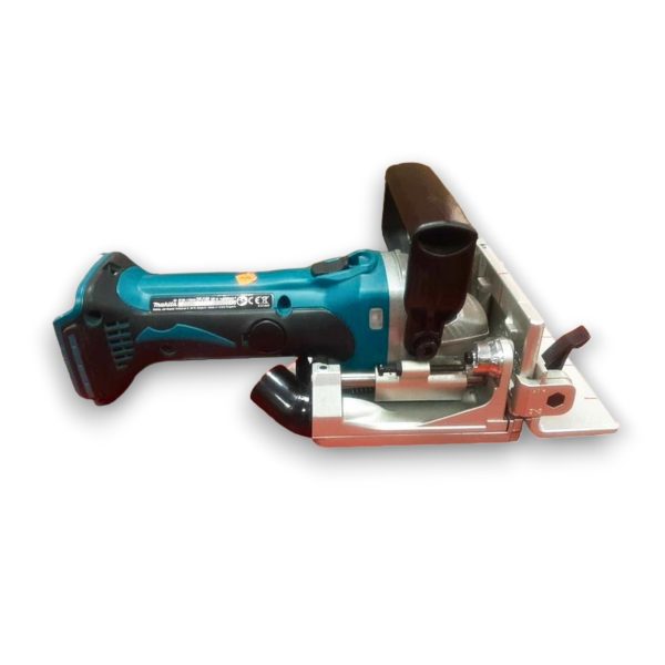 Фреза дърводелска за сглобки тип бисквитки Makita DPJ180Z, 18 V, 100 мм, ВТОРА УПОТРЕБА